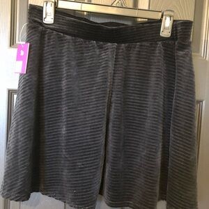 Black Corduroy Skirt